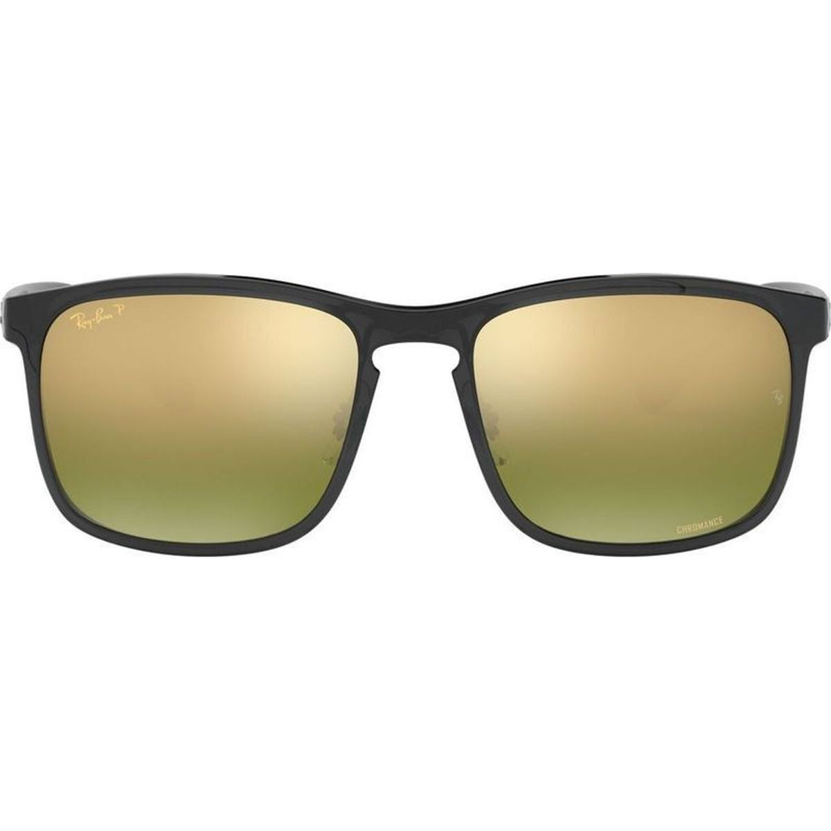 RB4264, Grey/Green Gold Mirror Polarised Lenses