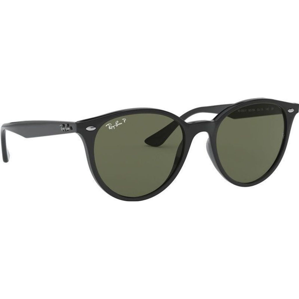 RB4305F, Black/Green Polarised Lenses