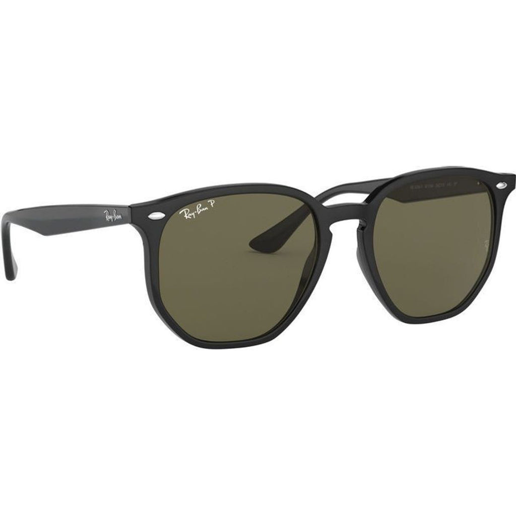 RB4306F, Black/Green Polarised Lenses