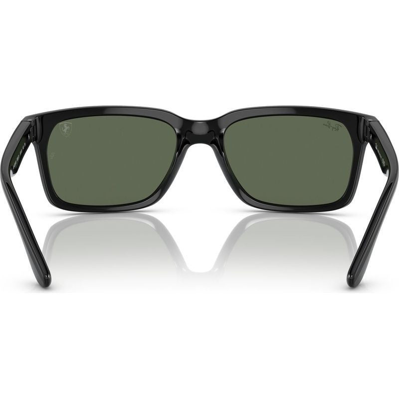 RB4393M, Black/Green Lenses