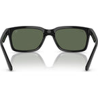 RB4393M, Black/Green Lenses