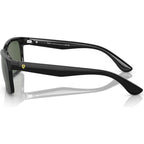 RB4393M, Black/Green Lenses
