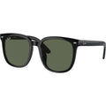 RB4401D, Black/Dark Green Lenses 57 Eye Size
