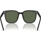 RB4401D, Black/Dark Green Lenses 57 Eye Size