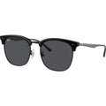 RB4418D, Black on Black/Dark Grey Lenses