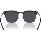 RB4418D, Black on Black/Dark Grey Lenses