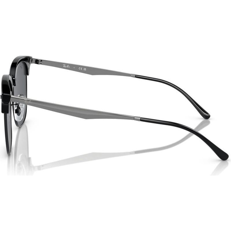 RB4418D, Black on Black/Dark Grey Lenses