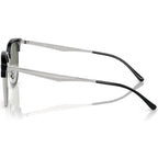 RB4418D, Black on Silver/Dark Green Polarised Lenses