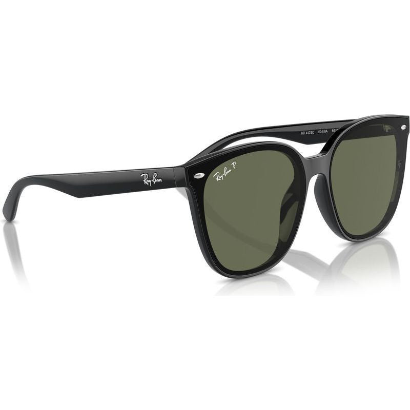 RB4423D, Black/Dark Green Polarised Lenses