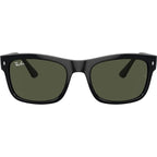 RB4428, Black/Green Glass Lenses