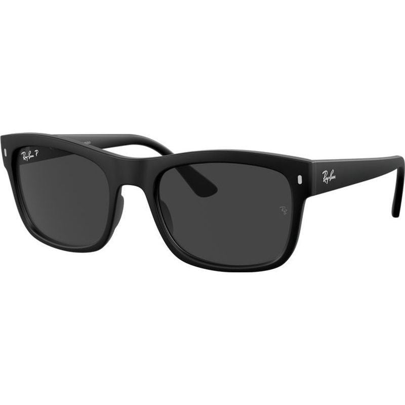 RB4428, Matte Black/Black Polarised Glass Lenses