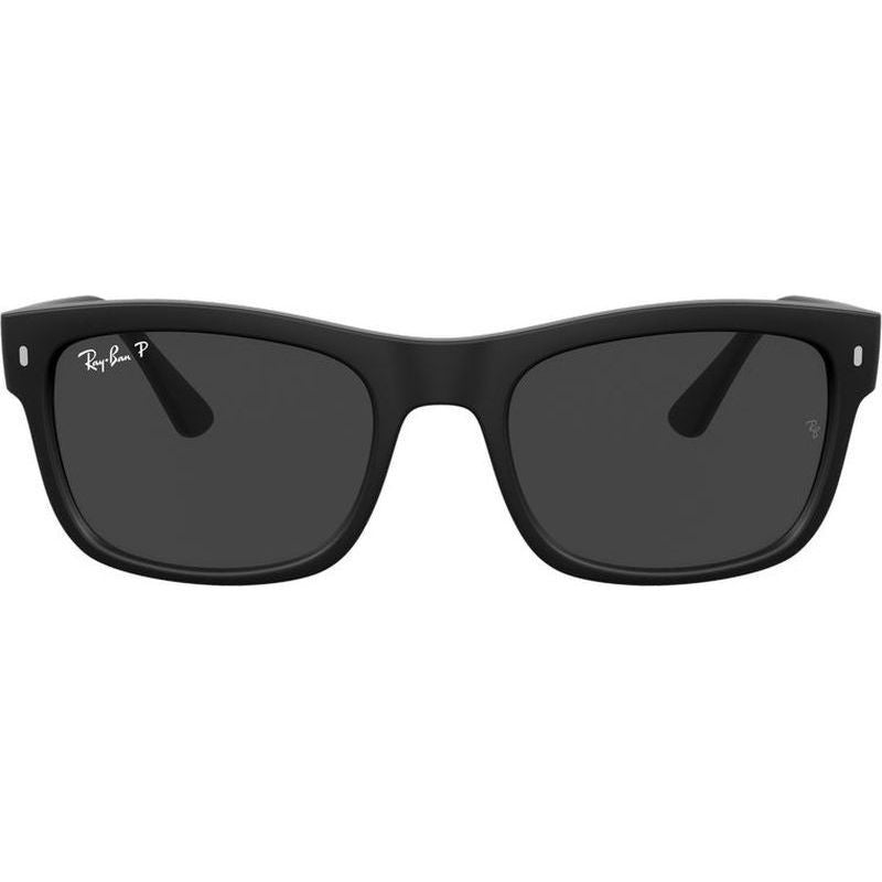 RB4428, Matte Black/Black Polarised Glass Lenses