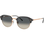 RB4429, Dark Grey on Rose Gold/Grey Gradient Glass Lenses 55 Eye Size