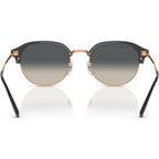 RB4429, Dark Grey on Rose Gold/Grey Gradient Glass Lenses 55 Eye Size