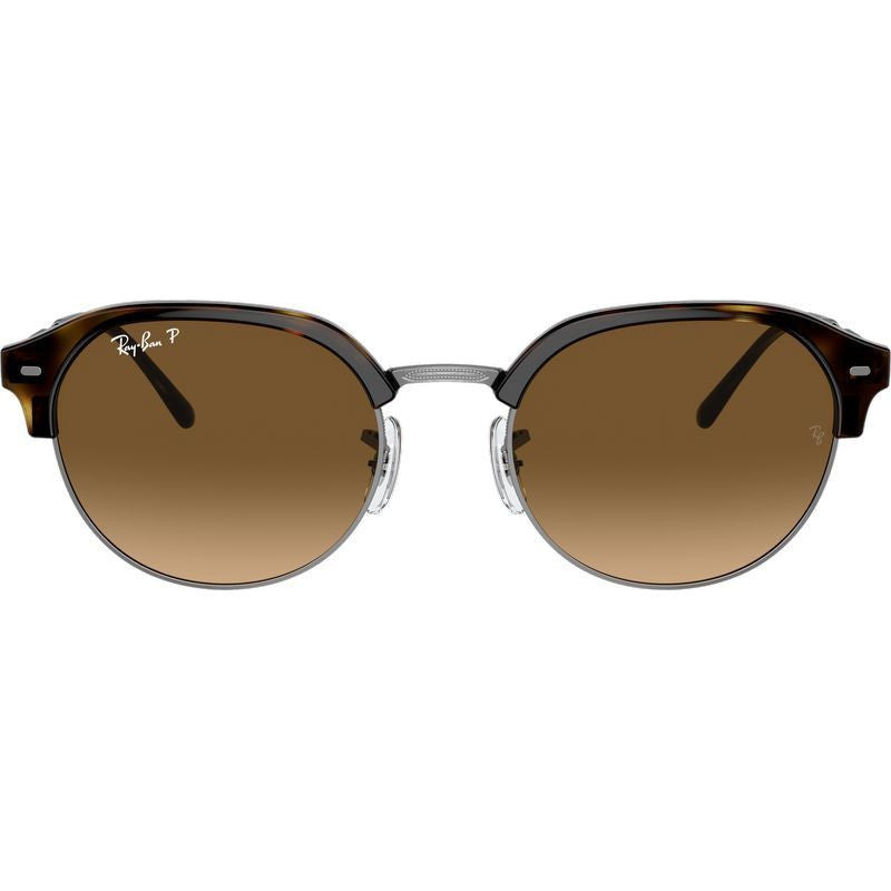RB4429, Havana on Gunmetal/Brown Gradient Polarised Glass Lenses 55 Eye Size