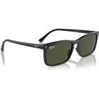 RB4435, Black/Green Glass Lenses 56 Eye Size