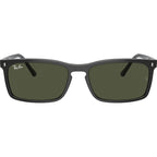 RB4435, Black/Green Glass Lenses 56 Eye Size