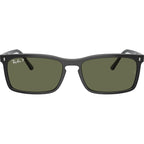 RB4435, Black/Green Polarised Glass Lenses 56 Eye Size