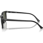 RB4435, Black/Green Glass Lenses 56 Eye Size