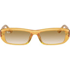 RB4436D, Transparent Yellow/Light Brown Clear Gradient Lenses