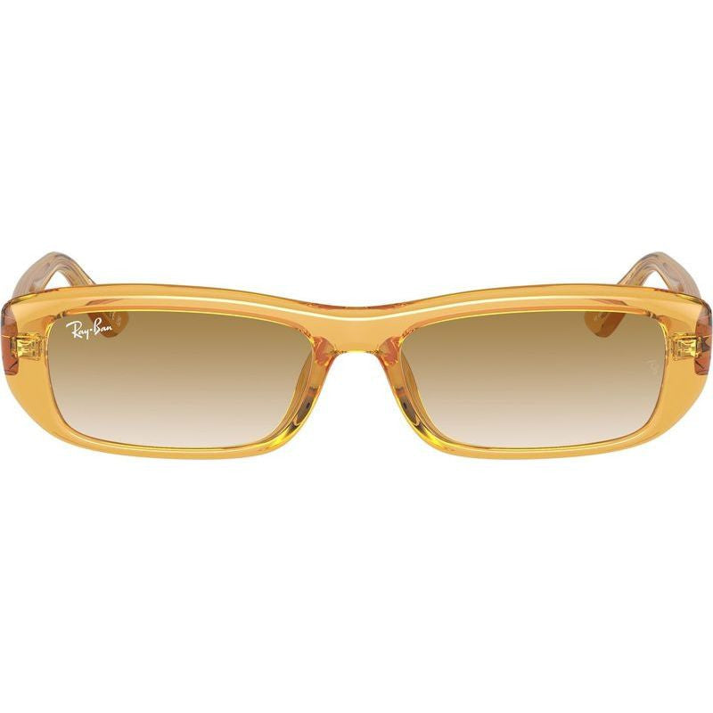 RB4436D, Transparent Yellow/Light Brown Clear Gradient Lenses