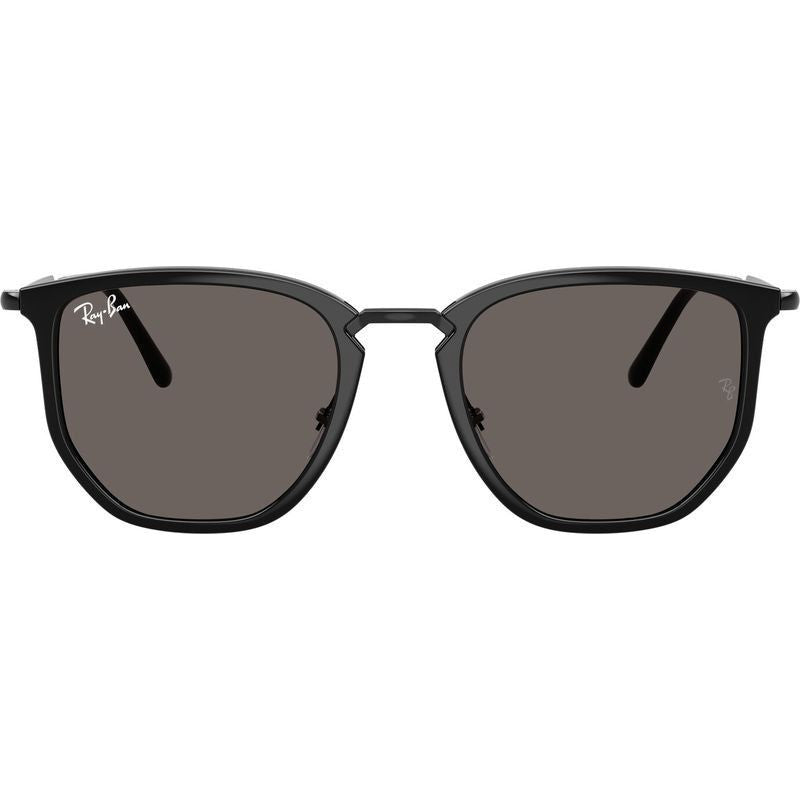 RB4451, Black/Dark Grey Glass Lenses 53 Eye Size