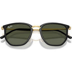 RB4451, Black/Green Glass Lenses 53 Eye Size