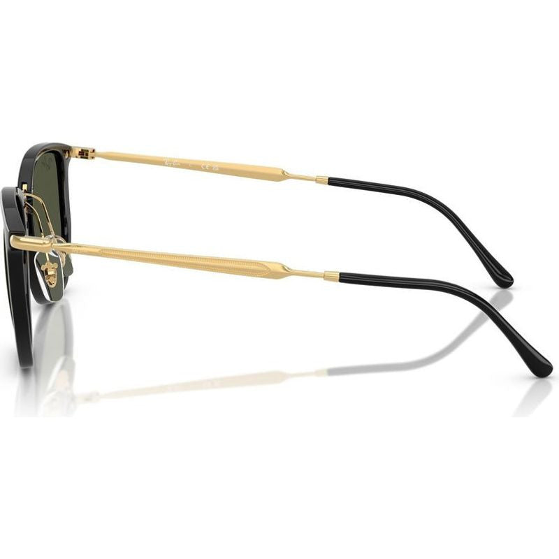 RB4451, Black/Green Glass Lenses 53 Eye Size