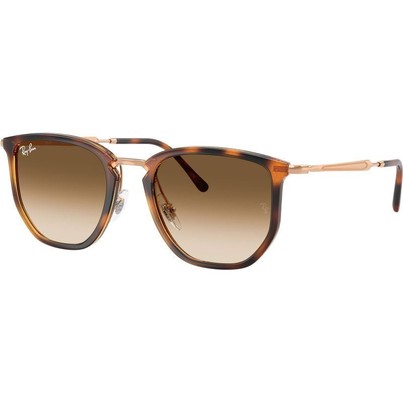 RB4451, Transparent Orange/Brown Clear Gradient Glass Lenses 53 Eye Size