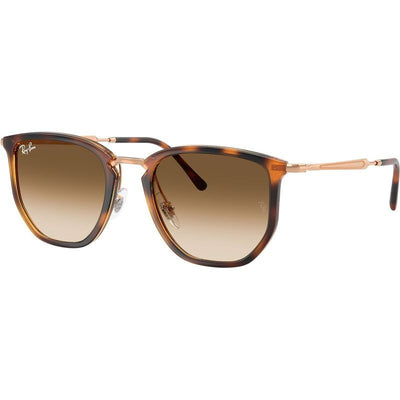 RB4451, Transparent Orange/Brown Clear Gradient Glass Lenses 53 Eye Size