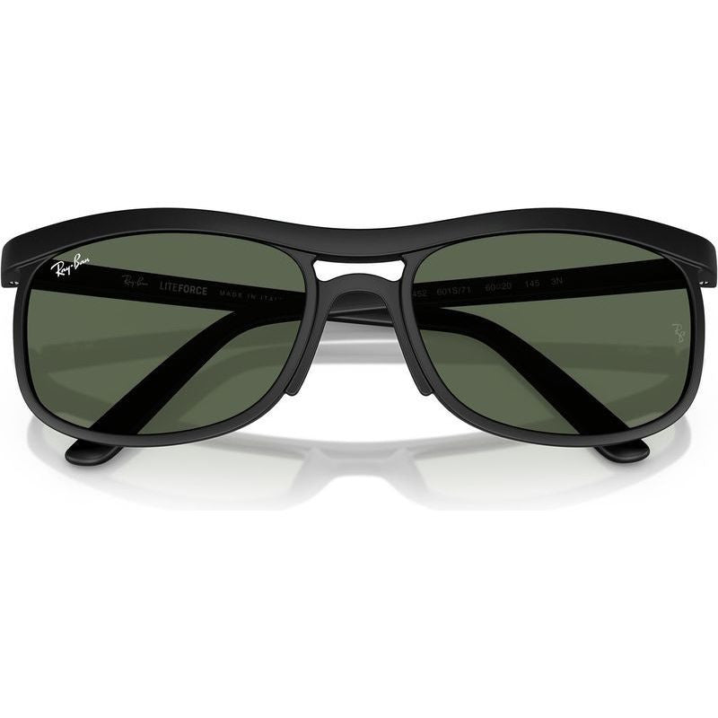 RB4452, Sand Black/Dark Green Lenses 59 Eye Size