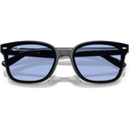 RB4461D, Black/Blue Lenses