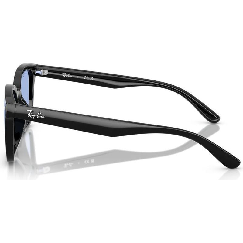 RB4461D, Black/Blue Lenses