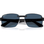 RB4470CH, Sand Black/Blue Polarised Lenses 59 Eye Size