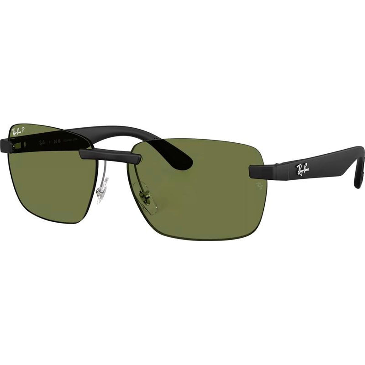 RB4470CH, Sand Black/Green Polarised Lenses 59 Eye Size
