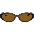 RB4473D, Dark Brown/Dark Brown Polarised Lenses