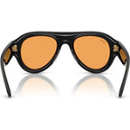 RB4925, Black/Orange Lenses 52 Eye Size