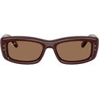 RB4944, Transparent Brown/Dark Brown Lenses
