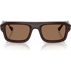 RB4954, Transparent Brown/Dark Brown Lenses 52 Eye Size