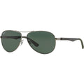 RB8313, Gunmetal/Green Polarised Lenses 61 Eye Size