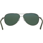 RB8313, Gunmetal/Green Polarised Lenses 61 Eye Size