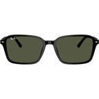 Raimond RB2231, Black/Green Glass Lenses 56 Eye Size