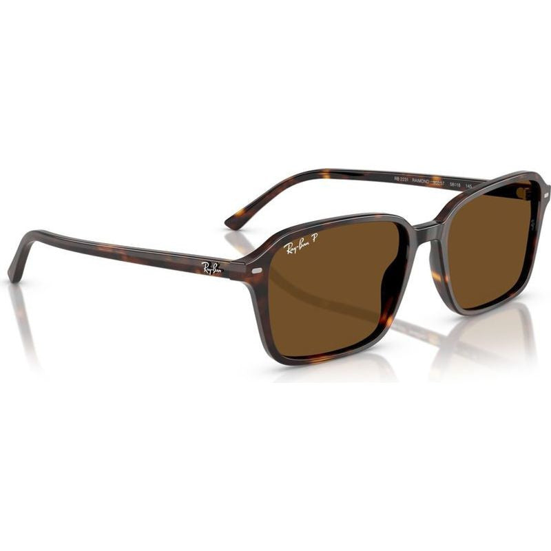 Raimond RB2231, Havana/Brown Glass Polarised Lenses 56 Eye Size