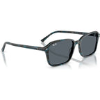 Raimond RB2231, Transparent Fantasy Blue and Grey/Blue Glass Lenses 56 Eye Size
