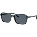 Raimond RB2231, Transparent Fantasy Blue and Grey/Blue Glass Lenses 56 Eye Size