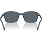 Raimond RB2231, Transparent Fantasy Blue and Grey/Blue Glass Lenses 56 Eye Size