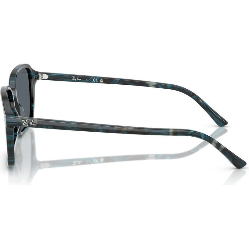 Raimond RB2231, Transparent Fantasy Blue and Grey/Blue Glass Lenses 56 Eye Size