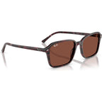 Raimond RB2231, Transparent Fantasy Violet and Red/Red Glass Lenses 56 Eye Size