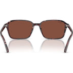 Raimond RB2231, Transparent Fantasy Violet and Red/Red Glass Lenses 56 Eye Size