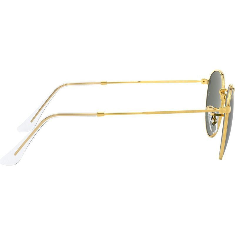 Round Metal RB3447, Legend Gold/Green Glass Lenses 53 Eye Size